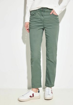 Slim fit -farkut - mottled light green