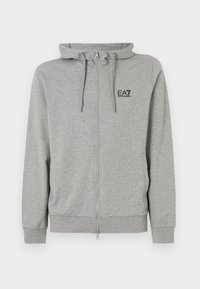 TRAIN CORE HOODIE - Felpa con cappuccio - grey
