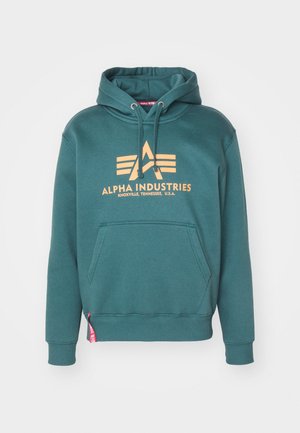 Alpha Industries, BASIC HOODY - Hoodie - force green