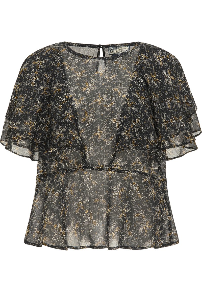 dreimaster Blouse zwart