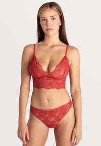 Erlich Textil Bustier - granatapfel