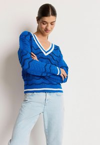 Next CRICKET - REGULAR FIT - Svetr - blue