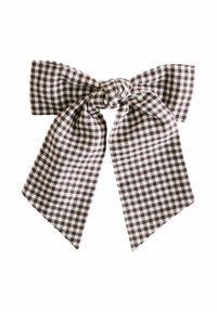 BOW CLIP - Hair styling accessory - houndstooth
