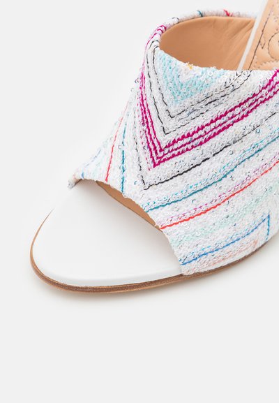 Missoni Mules à talons - multicolor