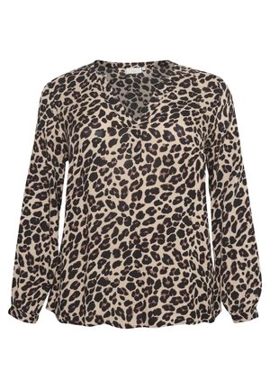 Kaffe Curve MIRTA TILLY - Bluse - leopard print