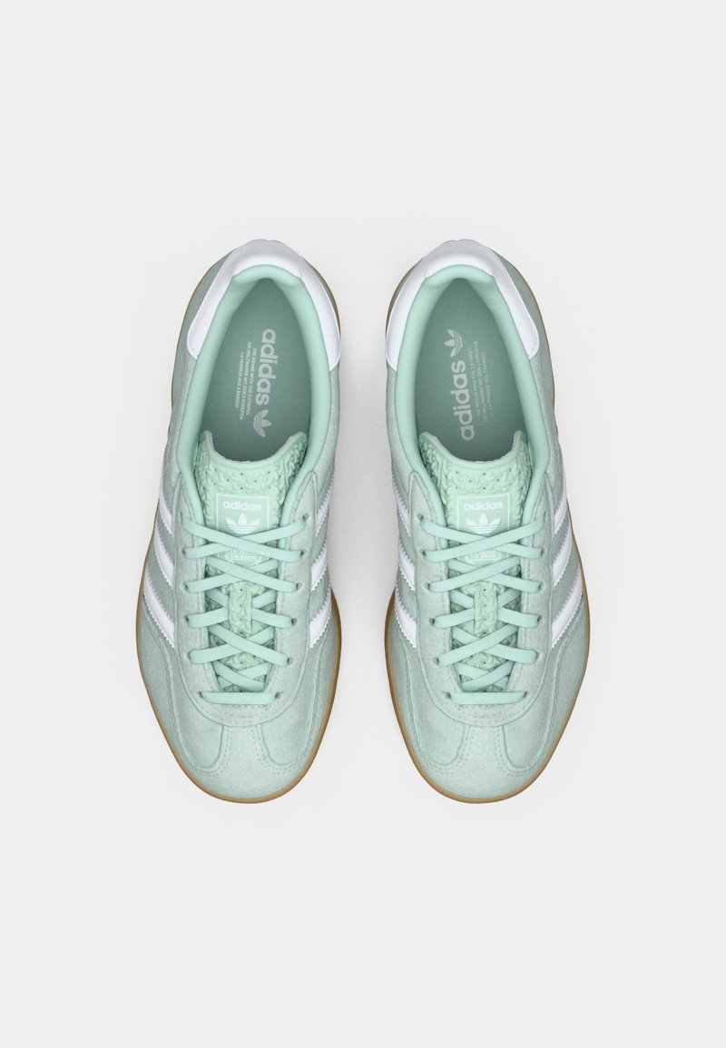 adidas gazelle silver green womens adidas Gazelle Indoor W JQ0192