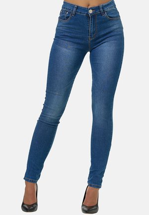 STRETCH - Vaqueros slim fit - blau