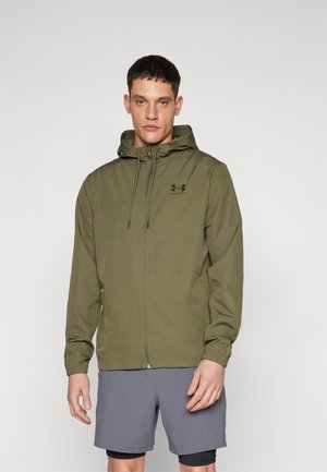 Under Armour RIVAL WOVEN - Windbreaker - marine green