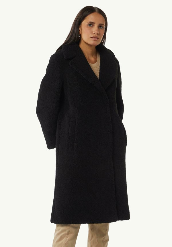 Klassischer Mantel - schwarz