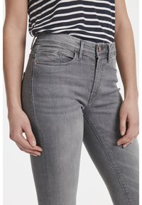 ICHI Vaqueros pitillo - light grey