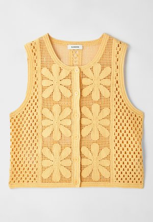 sandro Vest - jaune