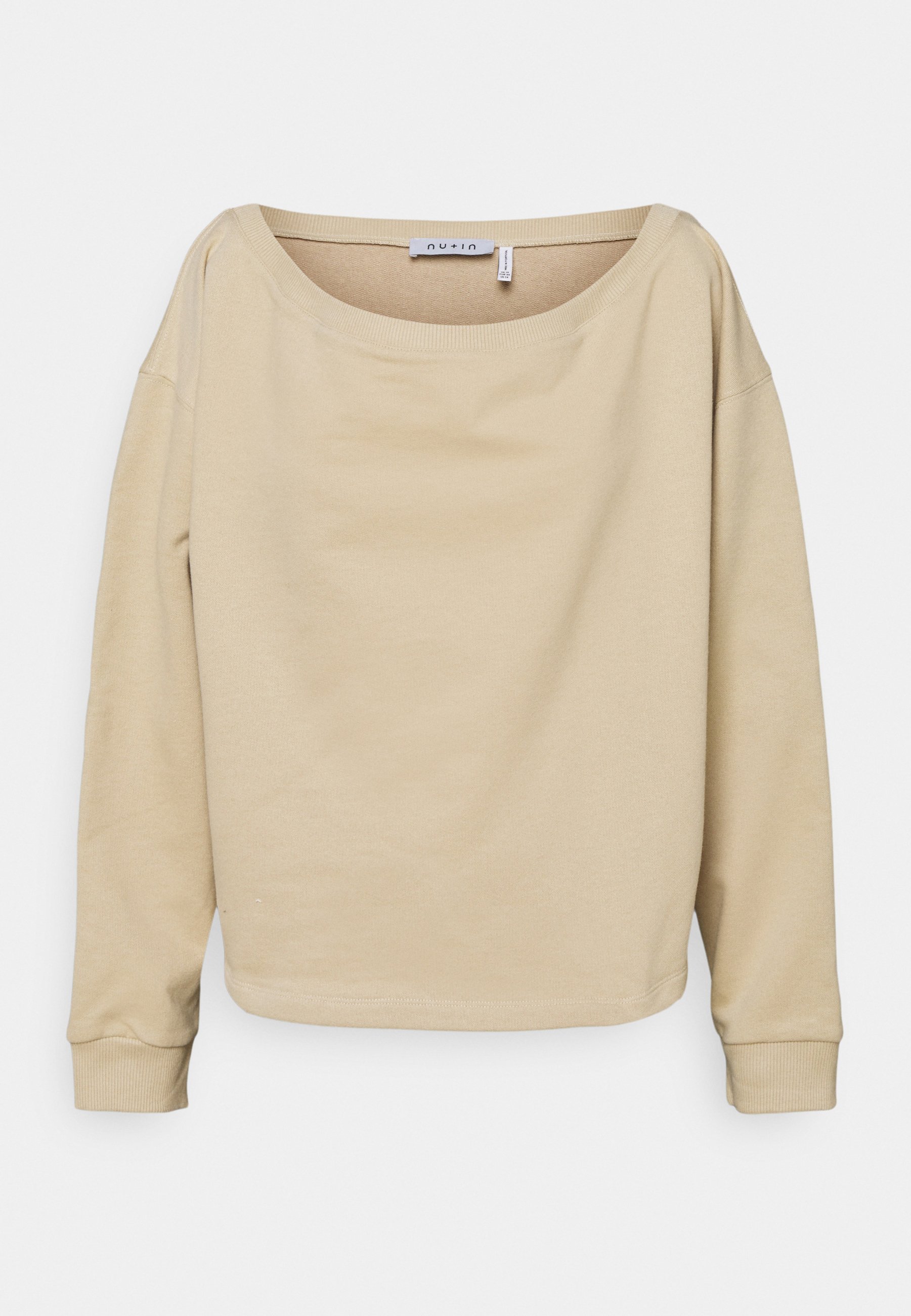 sweatshirt off shoulder