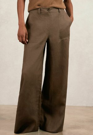 Reiss Püksid - chocolate brown
