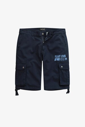 Men Plus, BEQUEME PASSFORM VIELE TASCHEN - Shorts - navy blue