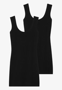 2 PACK - Etuikleid - black/black