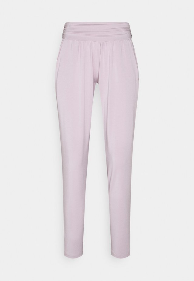 PANTS LONG LOOSE - Pantaloni sportivi - rose