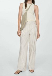 Mango Kalhoty - beige