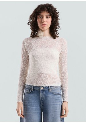 Bluse - creme