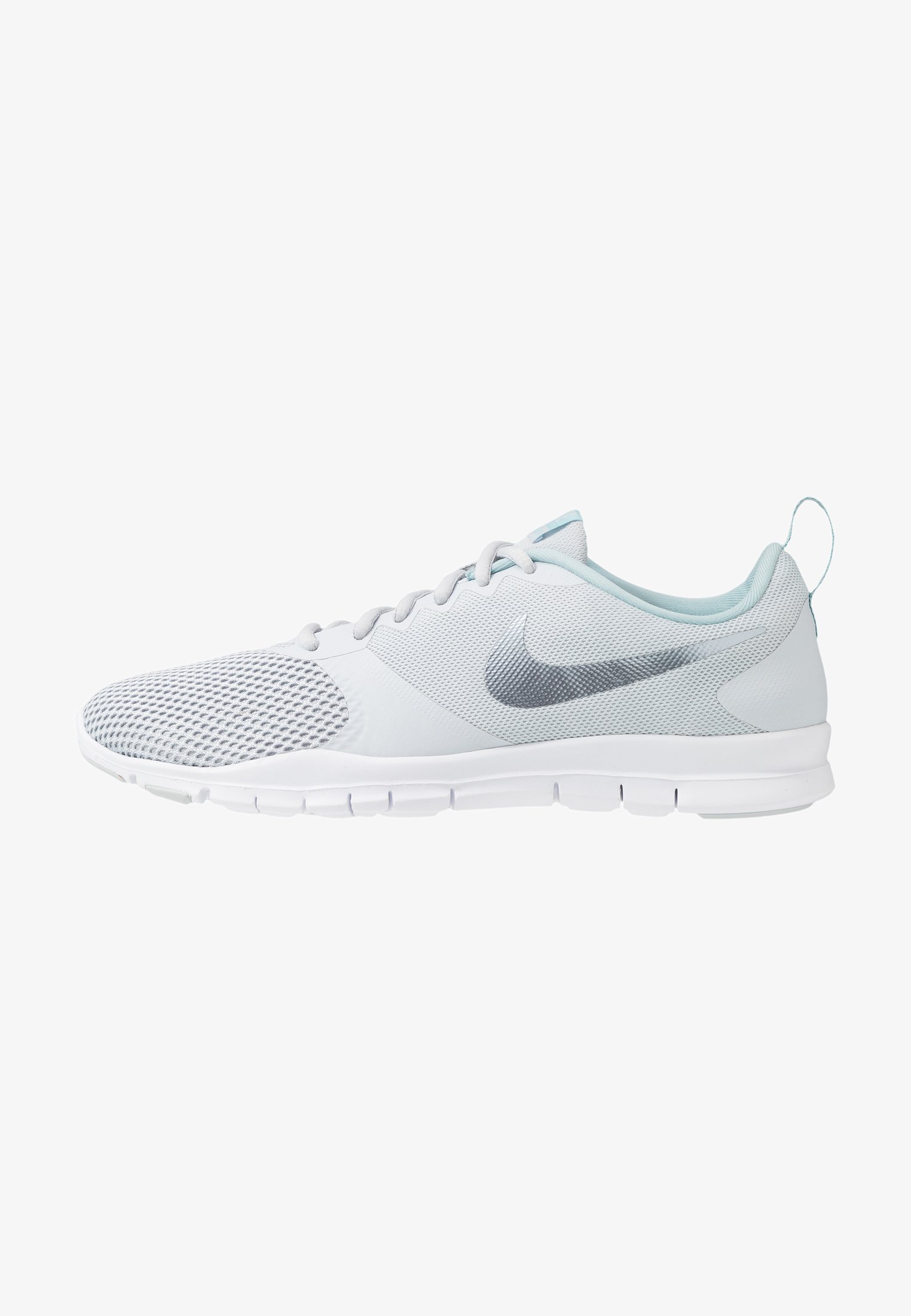 Emular fuegos artificiales Lío Nike Performance WMNS NIKE FLEX ESSENTIAL TR - Sports shoes - pure platinum/metallic cool grey/ocean cube/white - Zalando.ie Emular fuegos artificiales Lío Nike Performance WMNS NIKE FLEX ESSENTIAL TR - Sports shoes - pure platinum/metallic cool grey/ocean cube/white - Zalando.ie