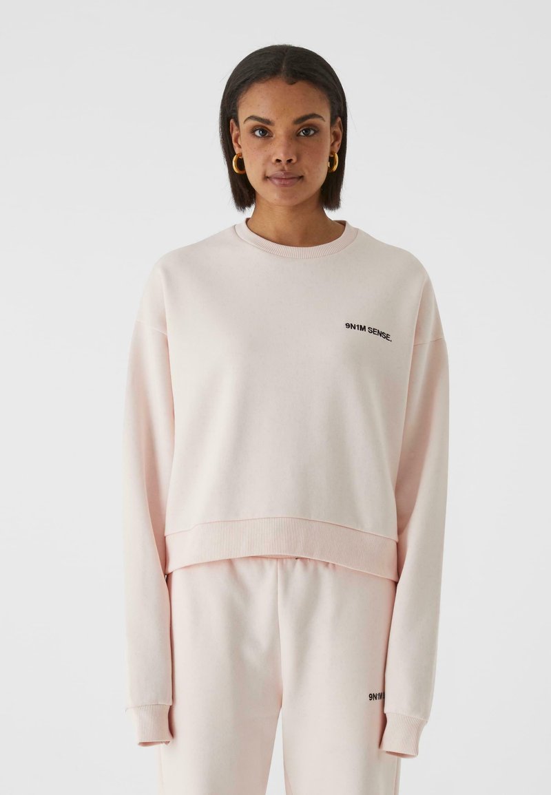 9N1M SENSE ESSENTIAL CROPPED  - Mikina - pink