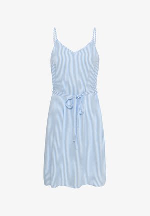 Love Copenhagen, LCLUDA SHORT STRAP - Freizeitkleid - cashmere blue white stripe