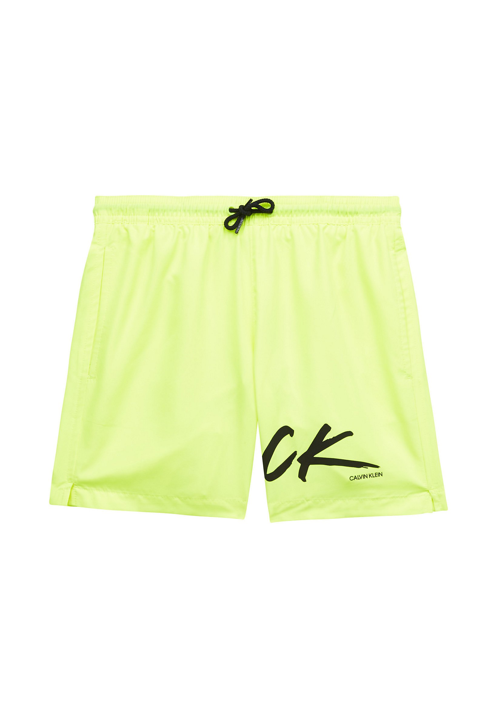 Calvin Klein Shorts da mare - safety yellow/giallo - Zalando.it