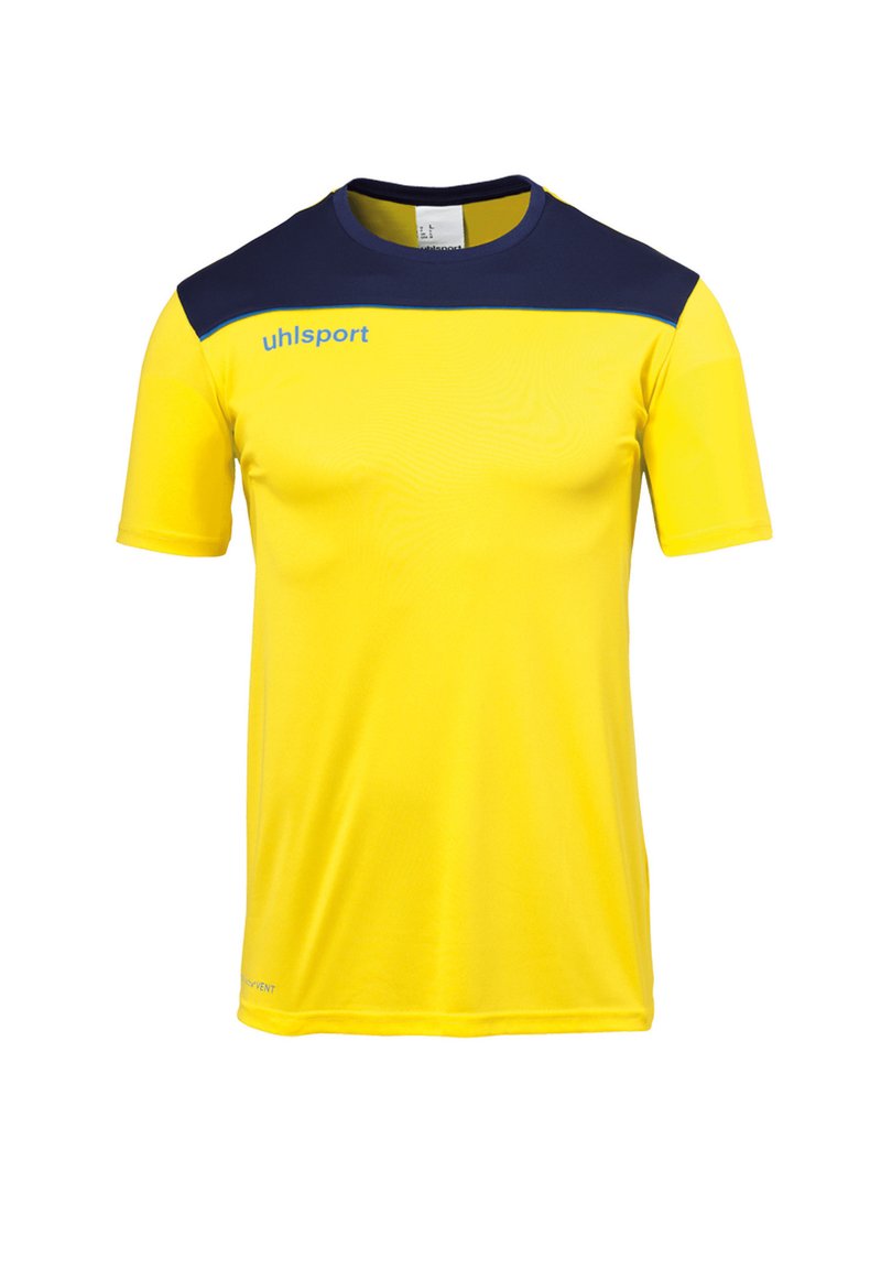 uhlsport T-shirt basic geel uhlsport T-shirt basic geel