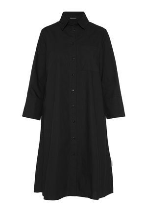 SENSES.THE LABEL, SENSES.THE LABEL HEMDBLUSENKLEID IN A-LINIE - Shirt dress - black