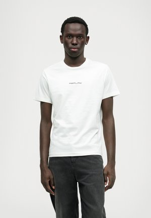 NEW LOGO - T-shirt - bas - natural white