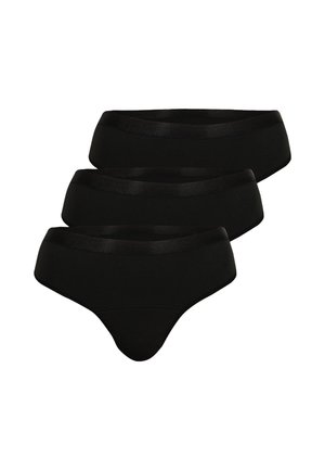 3 PACK - Culottes menstruelles - noir-noir-noir