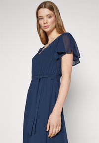 VILA VIMICADA V NECK MAXI DRESS - Gallakjole - navy blazer