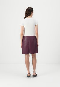 ONLY ONLARTZY LIFE SKIRT - Minisukně - mauve wine