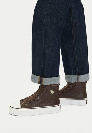 Beverly Hills Polo Club, BEVERLY HILLS POLO CLUB SNEAKERS WOMEN'S BROWN CEO-BHPC026MF - Zapatillas altas - brown