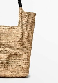 Massimo Dutti Shoppingväska - beige