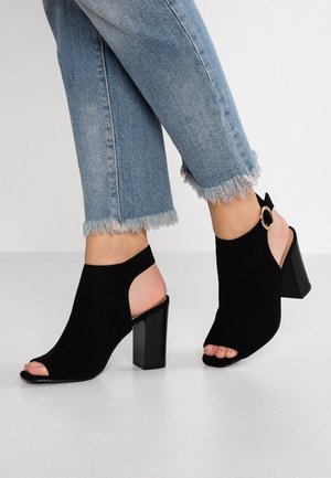 New Look Korolliset sandaalit - black