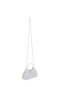 faina Clutch - silver coloured
