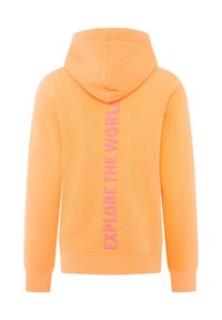 Zwillingsherz EXPLORE THE WORLD - Hoodie - koralle