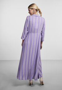 YAS YASSAVANNA LONG SHIRT - Vestido comprido - bougainvillea/boho