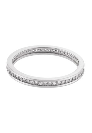 ZIRKONIA SILBERFARBEN - Bague - silberfarben, weiß