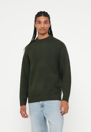 JJESOHO OLLIE CREW NECK - Svetrík - duffel bag
