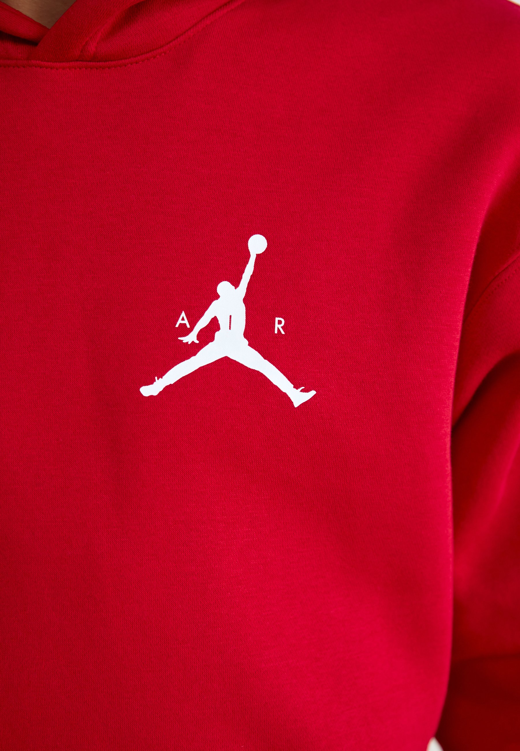 jordan jumpman air fleece pullover hoodie red