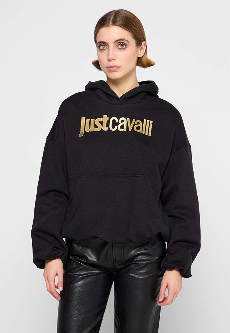 Just Cavalli Hoodie zwart