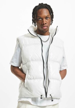 SHINY PUFFER  - Strukirani kaput - white