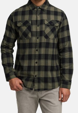 INDICODE JEANS, Chemise - dark green