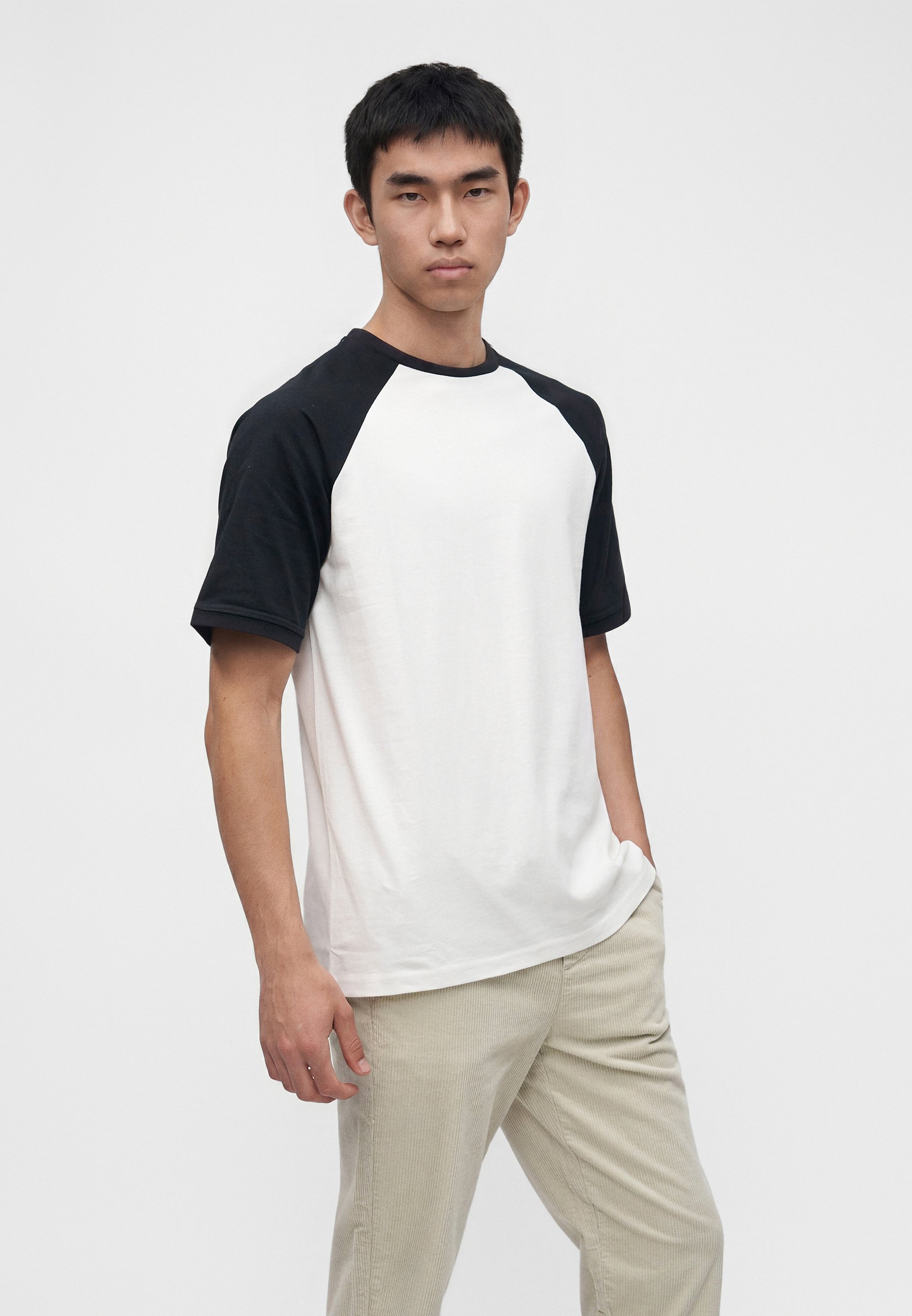 Jack & Jones JCOSIGNAL RAGLAN TEE CREW NECK - Basic T-shirt
