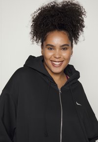 Nike Sportswear HOODIE LOOSE FIT - Sweatjakke - black