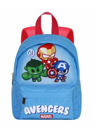 MARVEL THE AVENGERS TEAM JOY PRE - Mochila escolar - the avengers blue