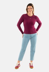 Tommy Jeans Maglietta a manica lunga - rouge
