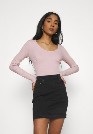 Langærmede T-shirts - pink