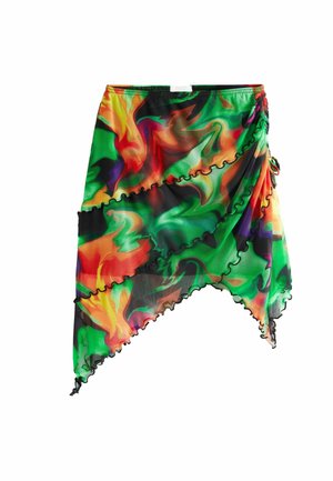 PRINTED ASYMMETRIC REGULAR FIT - Pennkjol - multi